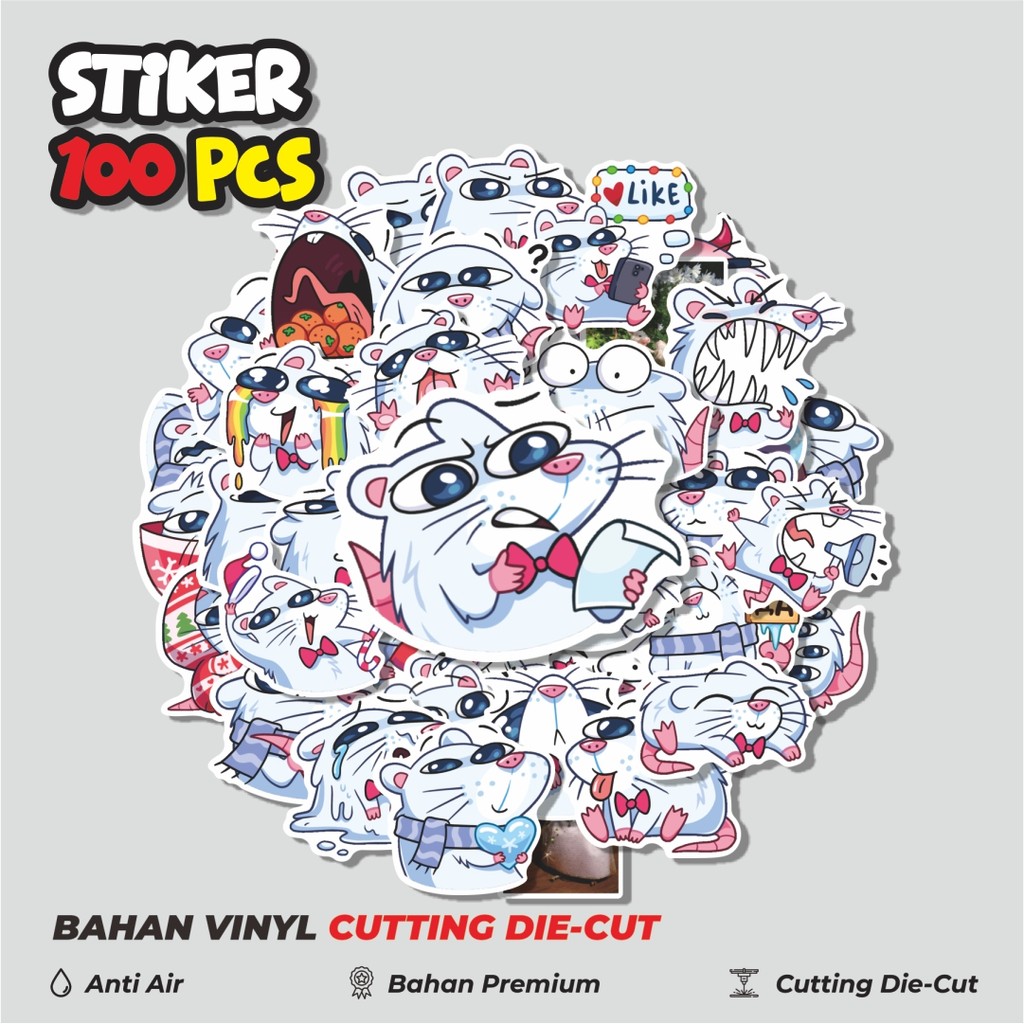 

Terbaru! 50 pcs Stiker Snow Nutri Dekorasi Lucu Kreatif untuk Notebook, Skateboard, HP