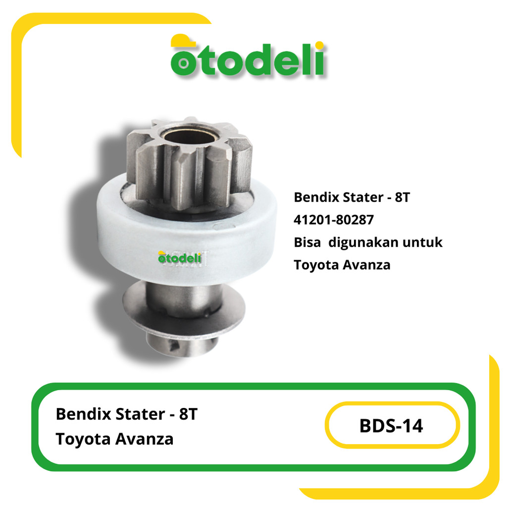 Bendix Stater Toyota Avanza 8T