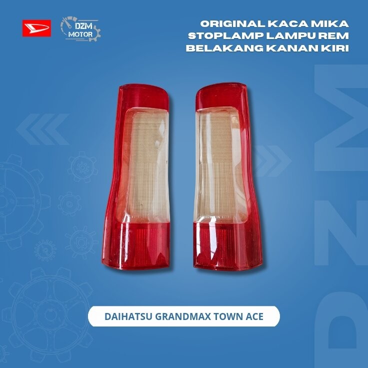 Original Kaca Mika Stoplamp Lampu Rem Belakang Kanan Kiri Daihatsu Grandmax Town Ace