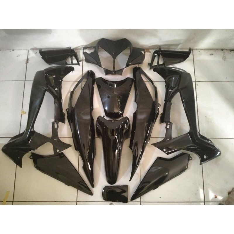 COD PROMO Paket cover body bodi dek fullset fulset halus HONDA SUPRA X 125 NEW BATMAN 2007 - 2013 wa