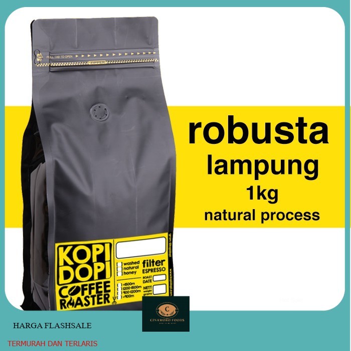 Biji Kopi Bubuk Robusta Lampung 1kg 1 kg kilo