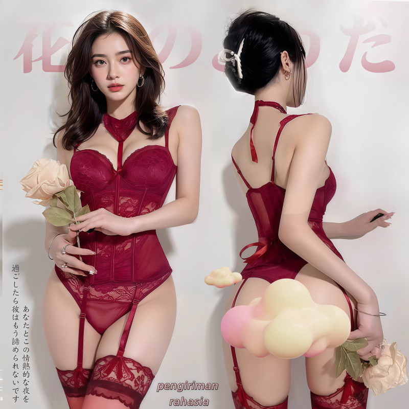 GK27WS Lingerie Seksi / Rompi Korset / Bra Berkumpul / Lingerie Wanita Seksi / Pakaian Tidur Seksi /