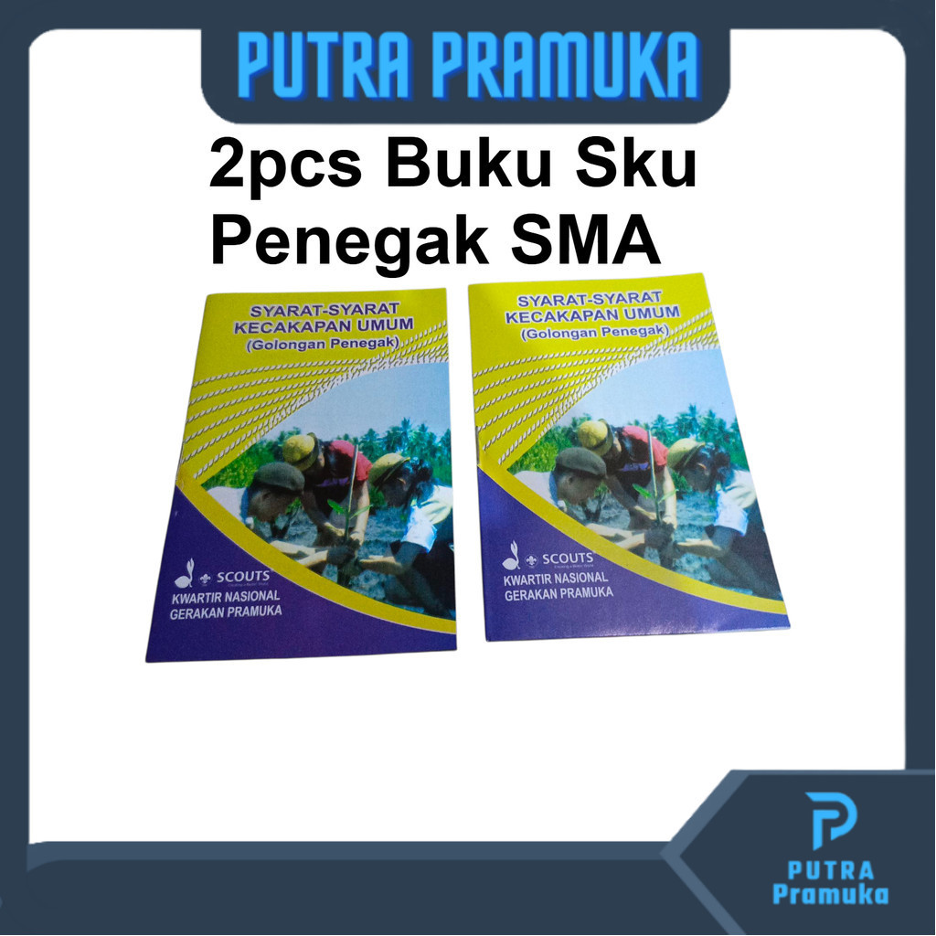 Buku Sku Penegak 2pcs Kuning SMA Pramuka HVS