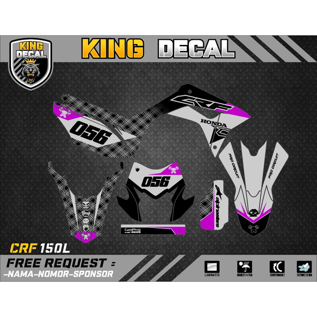 DEKAL / DECAL   CRF 150L