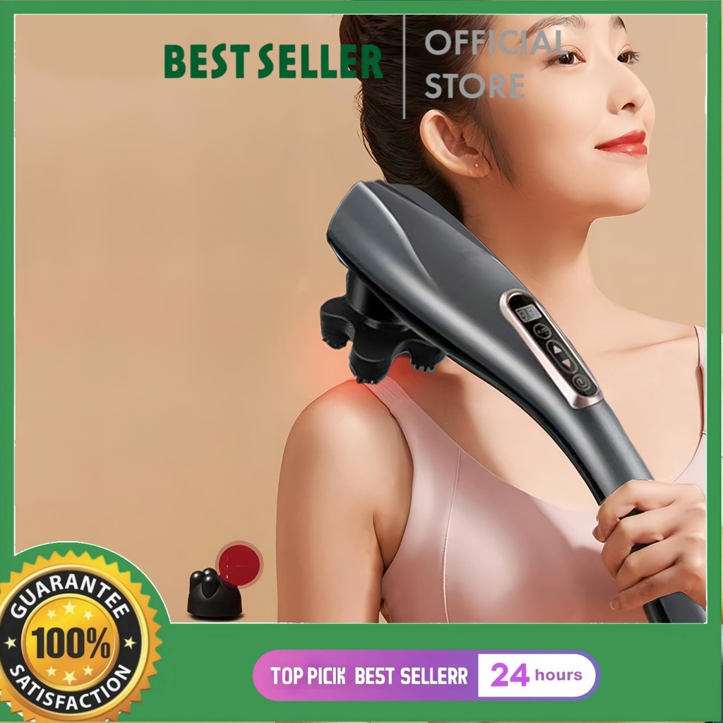 Alat Pijat Listrik Multifungsi Dengan Panas Infrared Terapi Otot Pegal Cocok Dipakai Dirumah