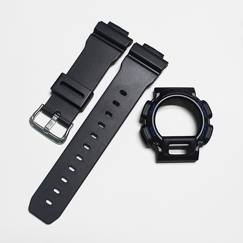 Strap and Bezel for DW-9052 / 9050 / 9051 / 004C / 9000 Watband Waterproof Wat Band Straps and Cases