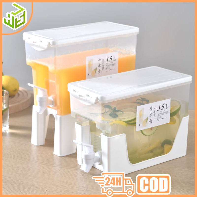 fi_trendy - Dispenser Air Minuman Panas Dingin 3 5 Liter Estetik | Dispenser Kulkas Galon Mini Denga