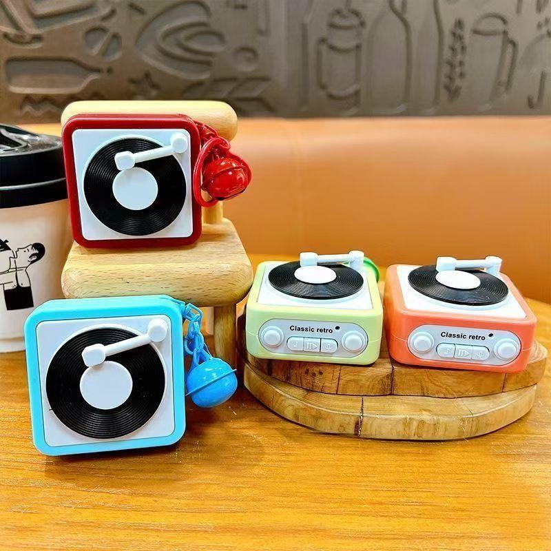 Perekam Suara Mini Retro, Perekam Suara Dengan Tiga Lagu Yang Dapat Direkam, Kotak Musik Kreatif Dan
