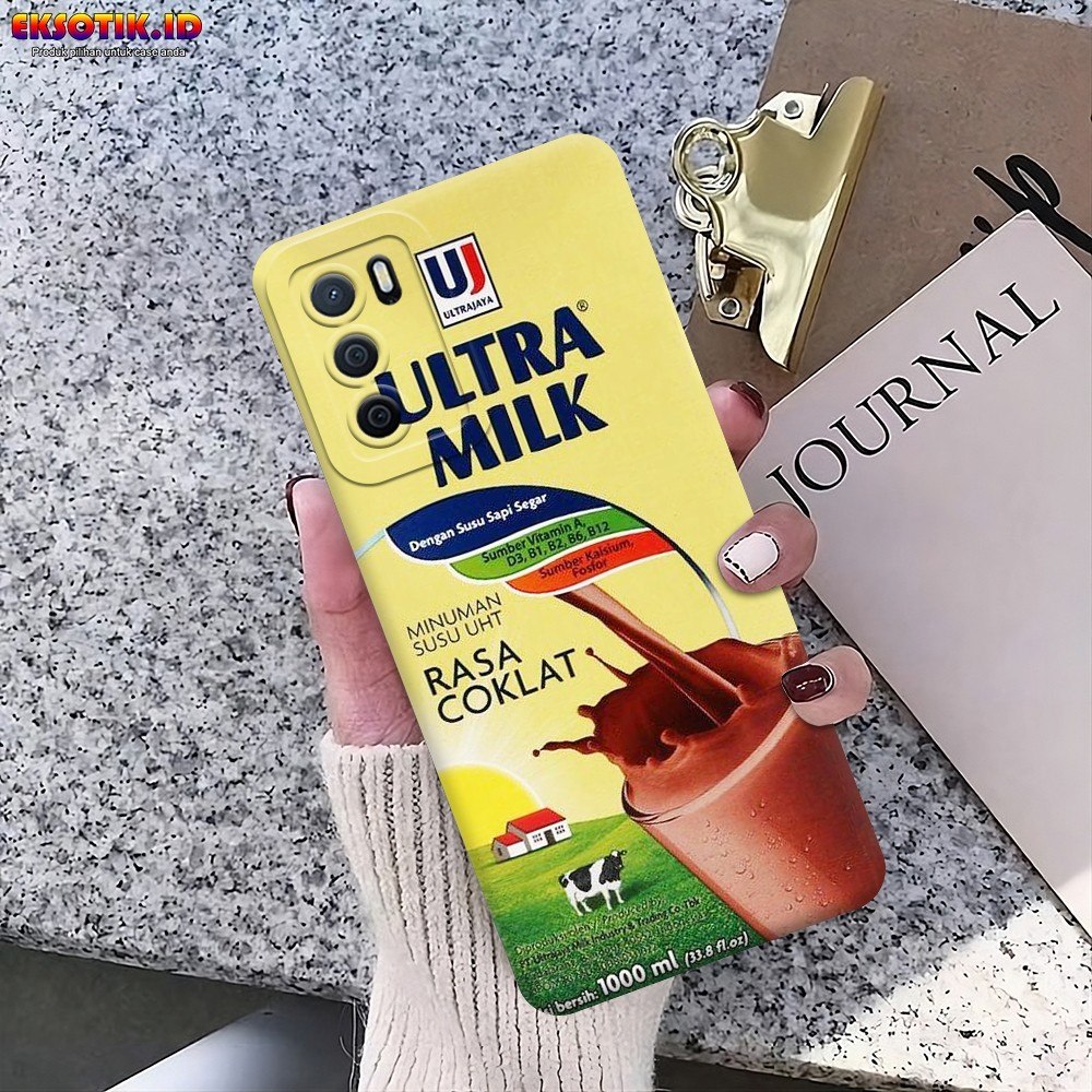 Case OPPO A16 -  Casing OPPO A16 - Case ULTRAMILK - Skin Handphone - Silikon OPPO A16 - Cassing Hp -