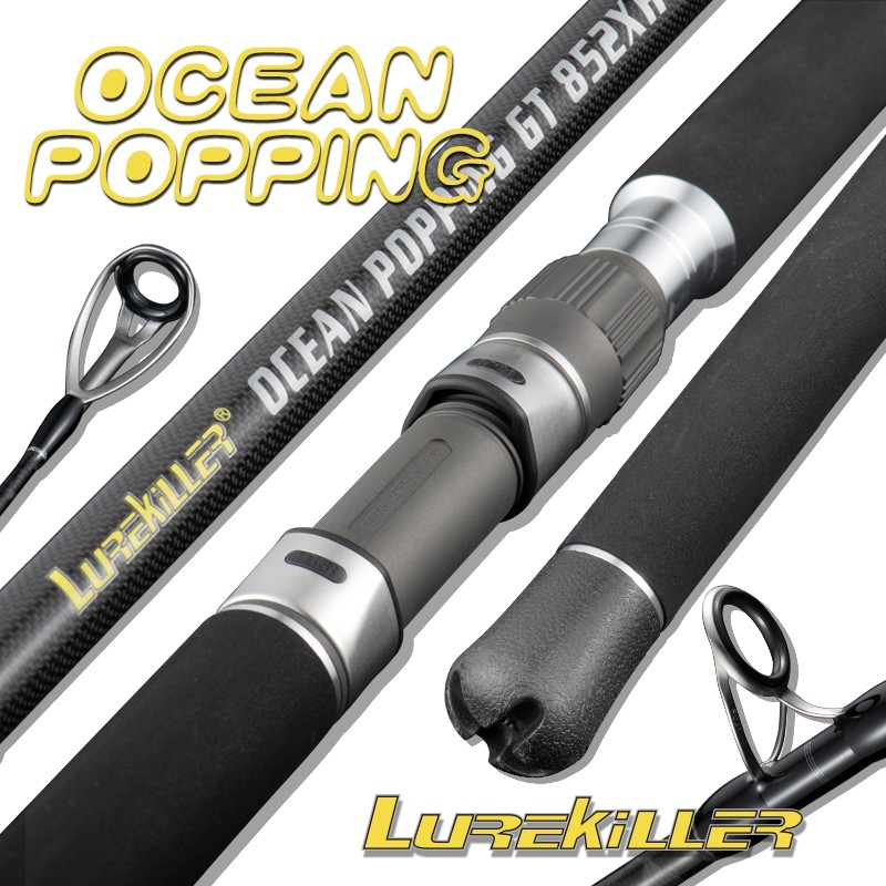 Lurekiller Japan Fuji Parts Carbon GT Popping Rod 28KGS 762XH/782XH/852XH/892XH Lure 60-200g Pe 4-10