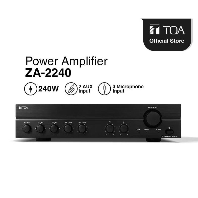 AMPLI TOA ZA-2240 Power Amplifier 240 WATT