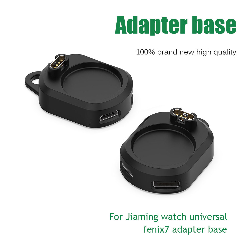 Desktop arger Base Dock Holder Adapter for Garmin Fenix 7/7S/7X tinct 2/2S/EPIX 2/Venu/Venu 2 Plus/T