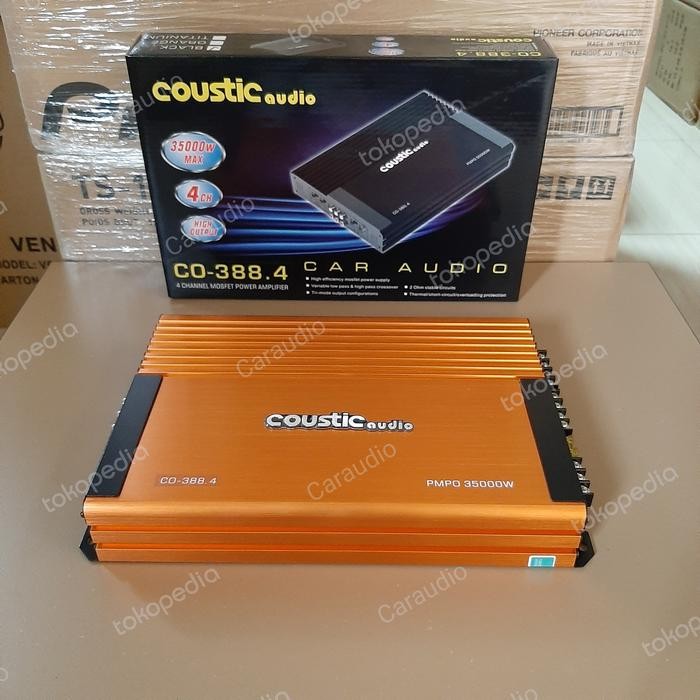 AMPLIFIER 4 CHANEL COUSTIC CO-415 POWER 4 CHANEL COUSTIC CO-415 CVJA