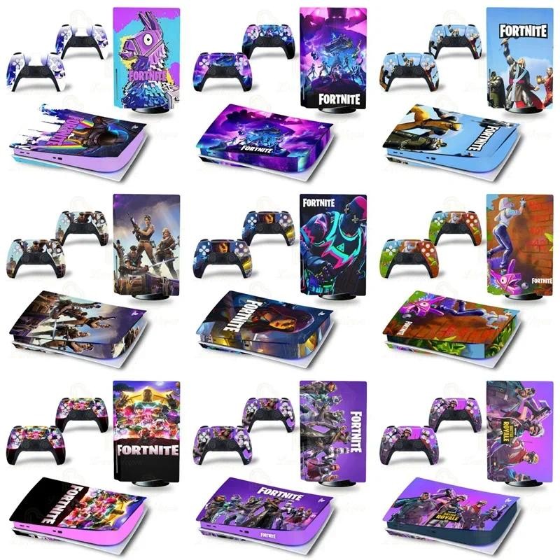 FORTNITE Ninja Console Stickers For SONY PS5 gital Etion Full Body Color Skin Decals For PlayStation