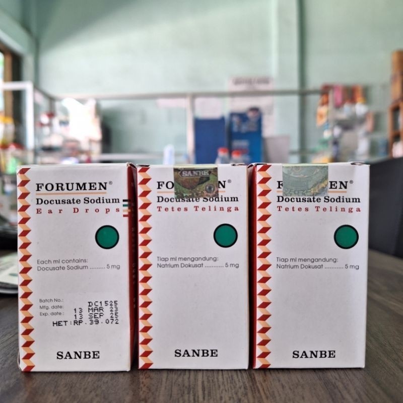 Tetes Telinga FORUMEN (Membantu Mengeluarkan Kotoran Telinga) - ABO