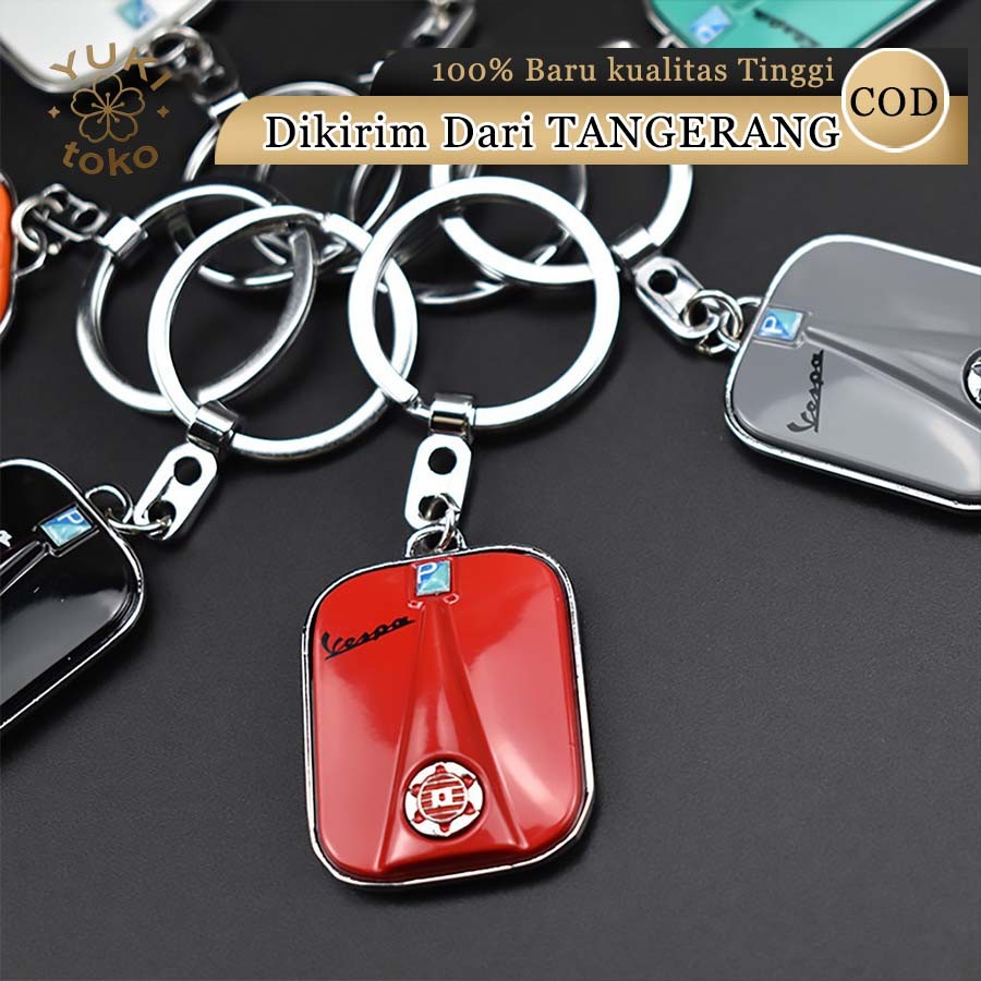 Gantungan Kunci Vespa Gantungan Konci Motor Vespa Matik Classic Sprint Primavera LX S 150 125 GTS 3i