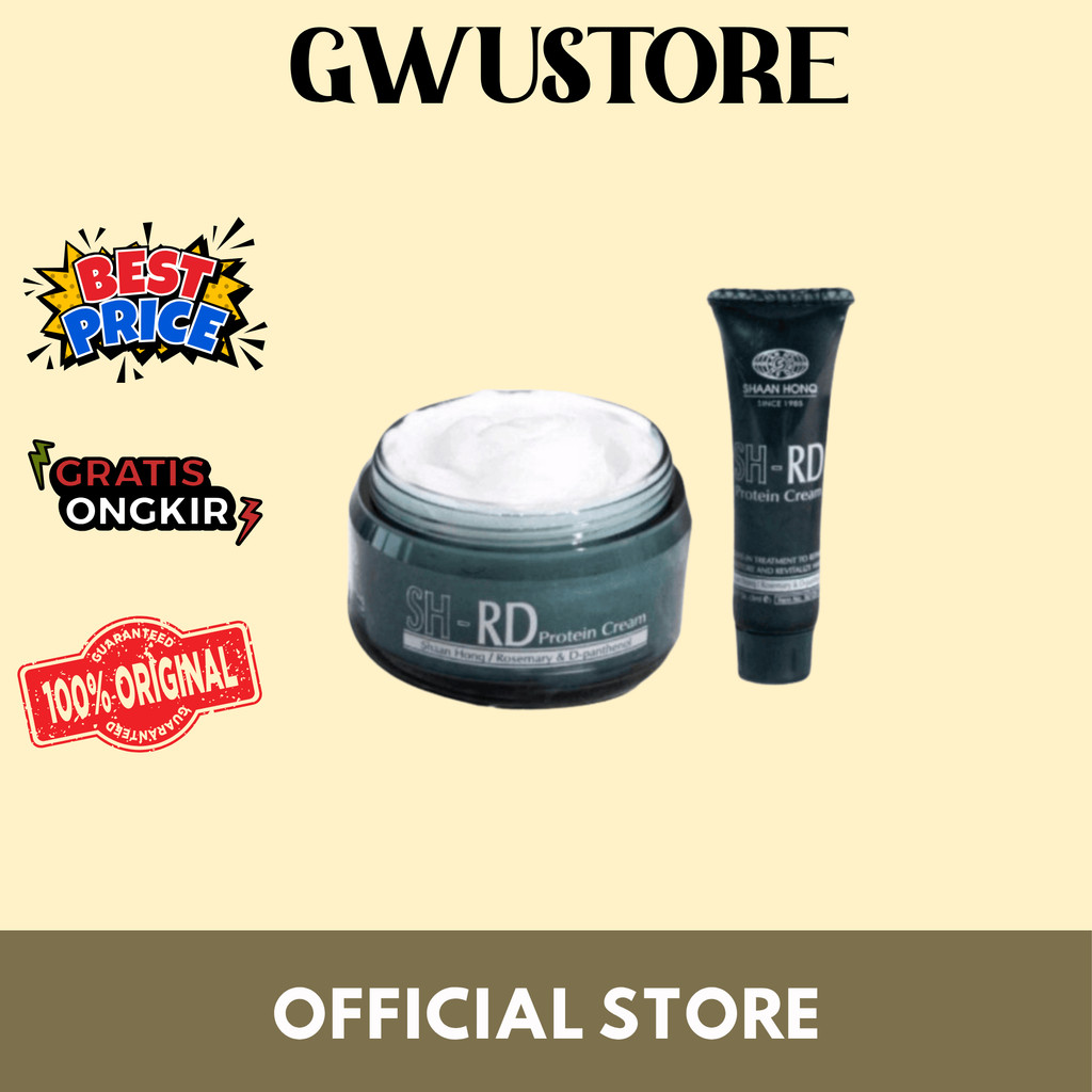 SHRD Protein Cream Rambut 5ml Travel Size