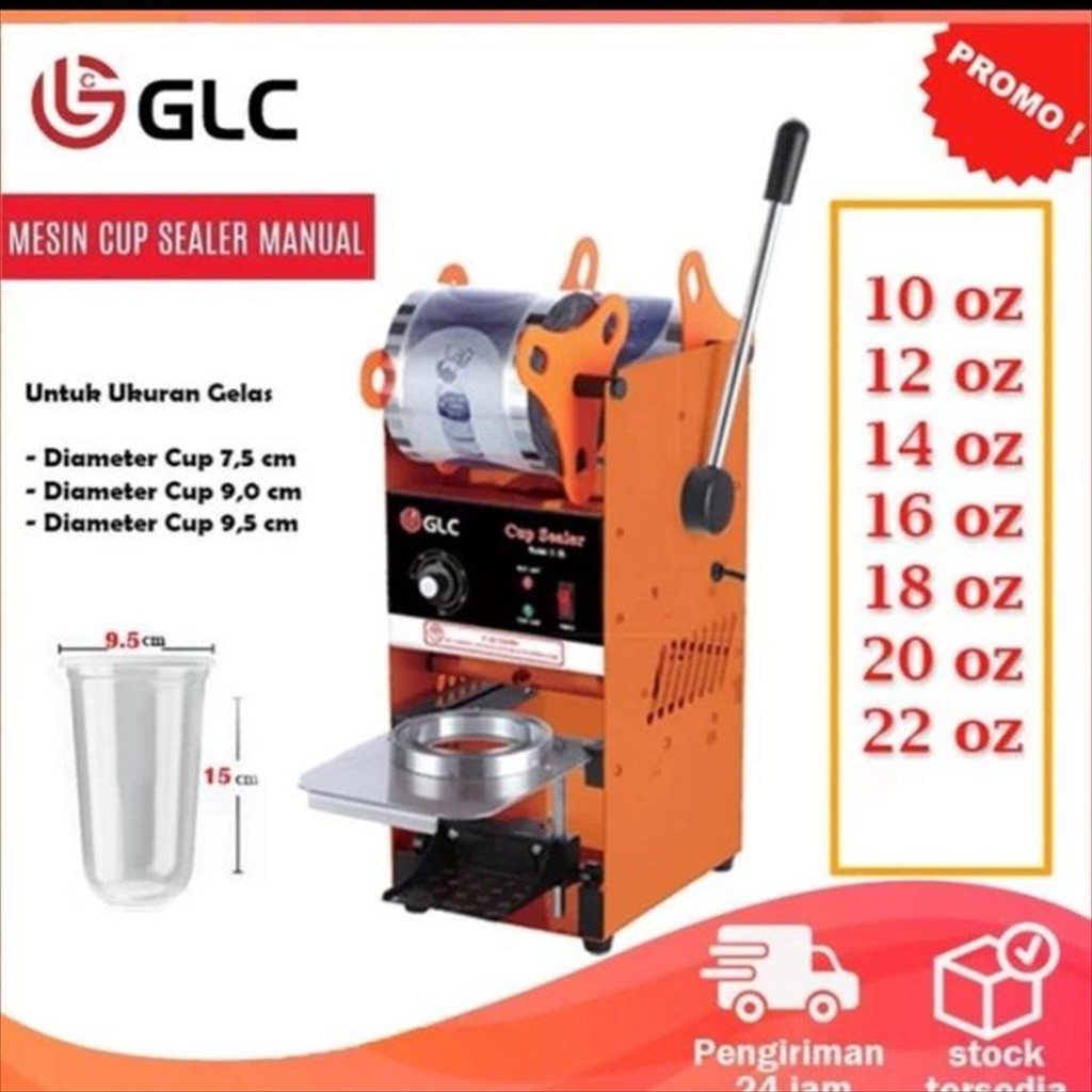 CUP SEALER GLC-C37 TUTUP PLASTIK CUP