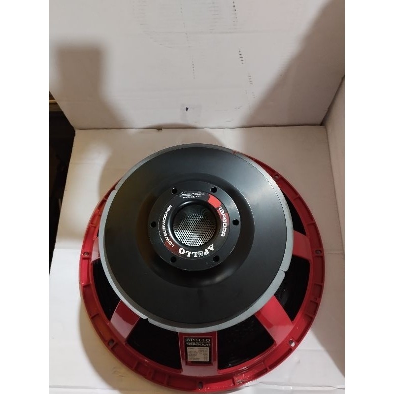 SPEAKER KOMPONEN APOLLO 18 INCH 18P500R MERAH