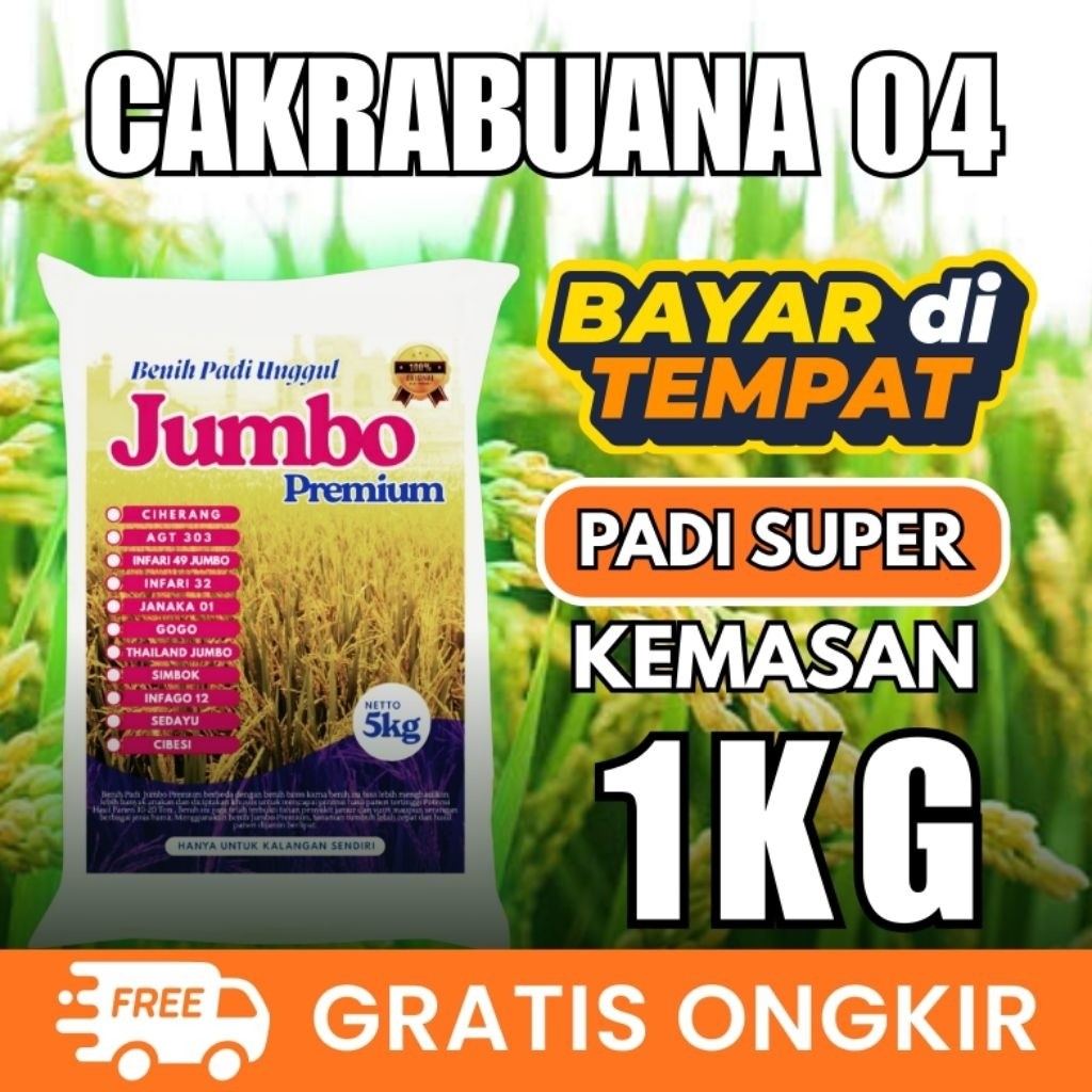 Benih Padi Cakrabuana 04 1kg