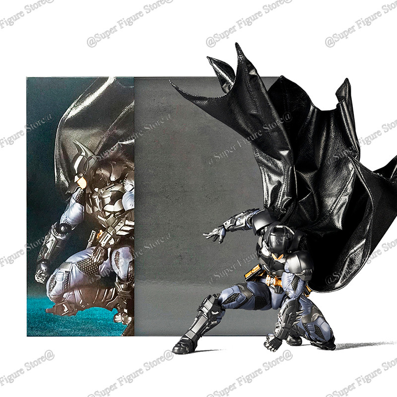 The Dark Knight Rises Bruce Wayne Action Figure Amazing Yamaguchi Revoltech Arkham Knight Anime 17cm