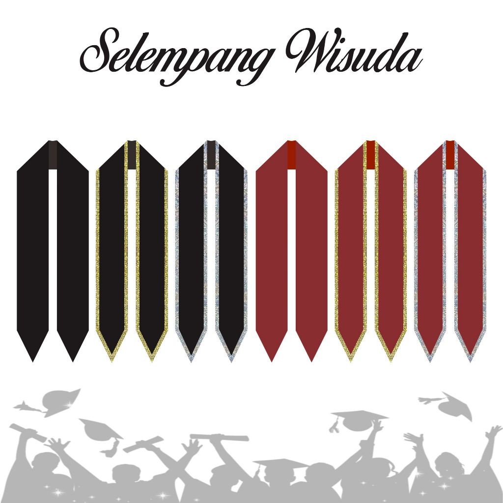 Selempang Wisuda KlatenSelempang Wisuda Anak dan Dewasa Bludru Premium Selempang Kalung Bludru Premi