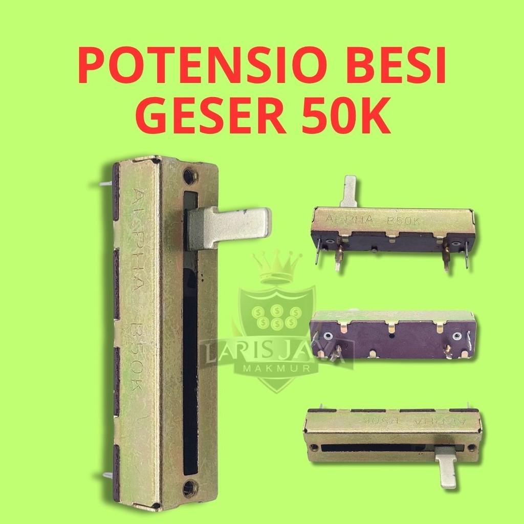 Potensio Geser Besi 50K – Shift Control Audio Mixer 5CM