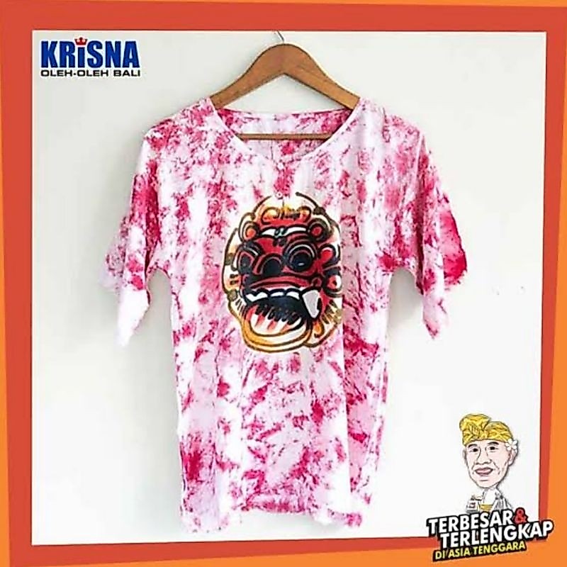 BAJU BARONG TIE DYE KRISNA. OLEH OLEH BALI
