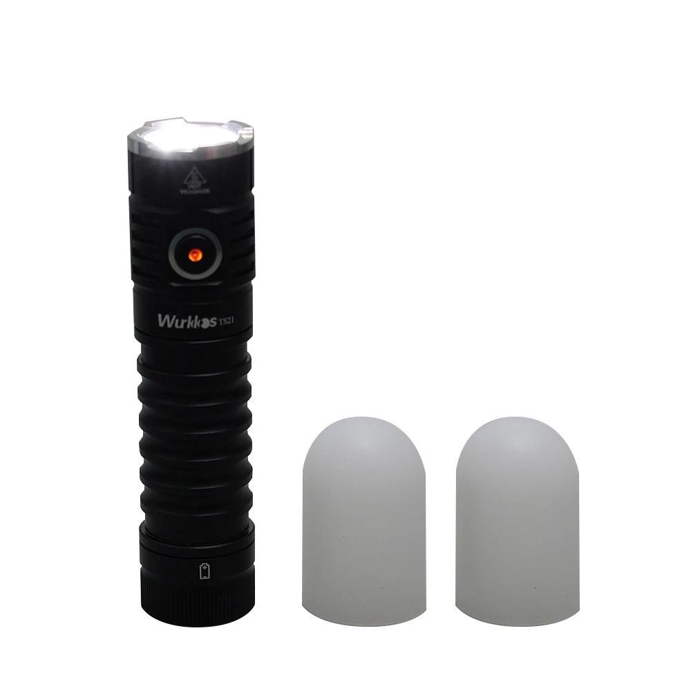 Wurkkos White Diffuser for TS10 TS11 TS22 WK40 TS32 Soft Composite Materials Reading Hiking Tent Lig