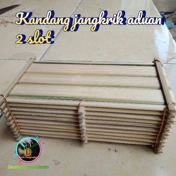 kandang jangkrik aduan bambu Kandang Bambu Jangkrik Aduan