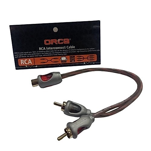 Kabel Audio Rca cabang 2 Channel Orca