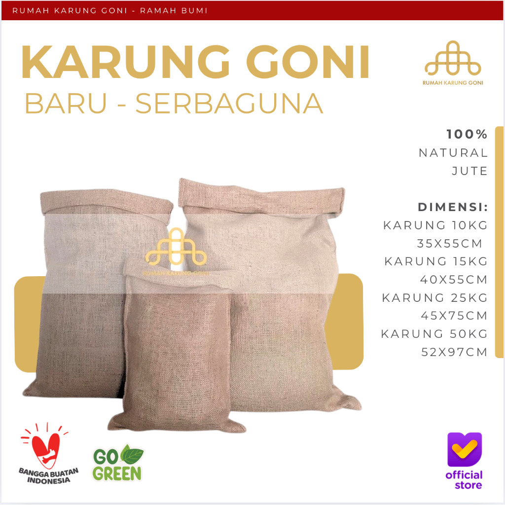 tiffa Karung Goni Baru - Karung Kopi Baru - Karung Goni Serbaguna