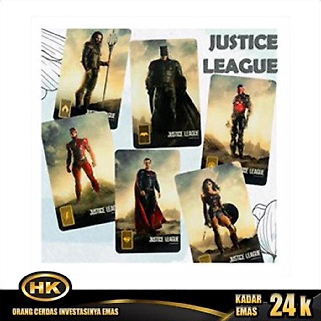 HK MUSTIKA - LOGAM MULIA 24K - ARCHI 0.500 JUSTICE LEAGUE