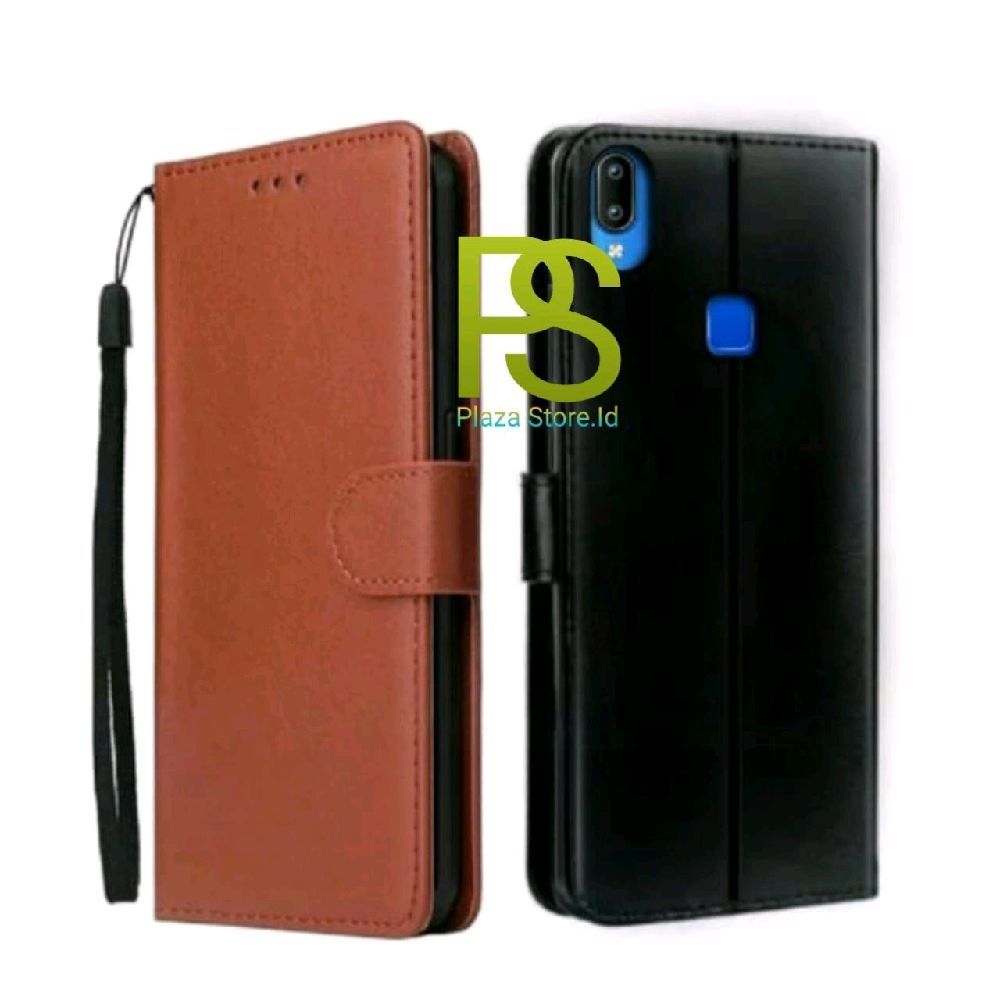 Case Untuk Hp VIVO Y91 Y93 Y95 / Vivo 1817-1816-1903 -1814-1811-1815-1807 Flip Cover Wallet Leather 