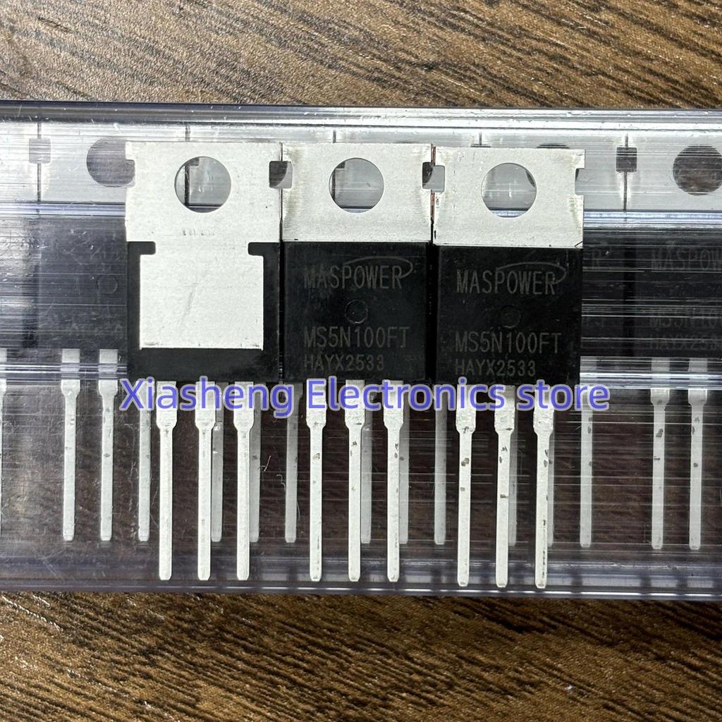 New Original 10Pcs MS5N100FT TO220 1000V 5A MOSFET Field Effect Transistor In Stock Good Quality