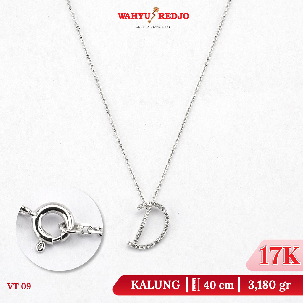 Kalung Emas Alfabet Huruf Wahyu Redjo Pameran II