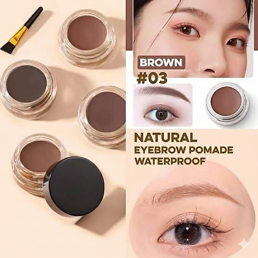 Celak alis Eyebrow Cream Gel Waterproof / Celak Alis Gel Long Lasting (tidak termasuk kuas ya) (Bisa
