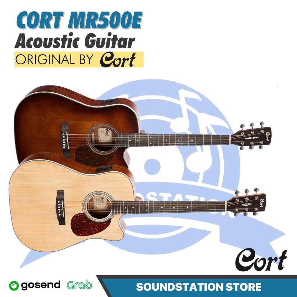 Cort MR500E Acoustic Guitar - Gitar Akustik