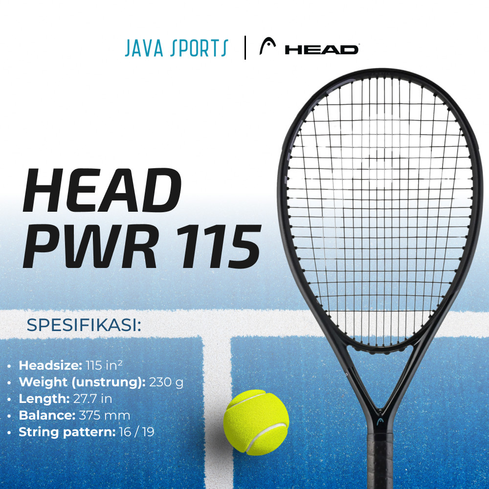 Raket Tenis Head PWR 115 Tennis Racket