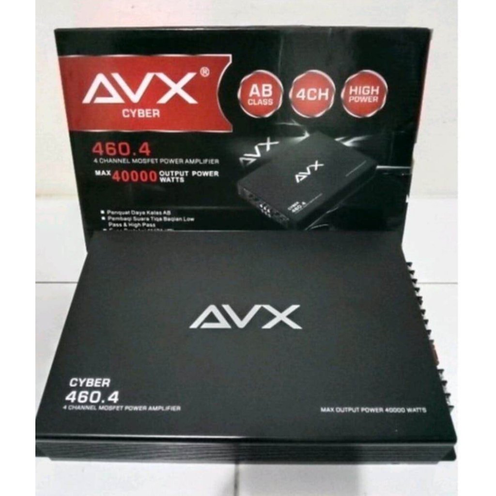 Power 4ch AVX Audio Cyber 460.4