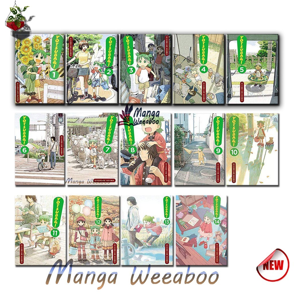 Komik Yotsuba& (Vol.1-16) by Kiyohiko Azuma  - Manga weeaboo