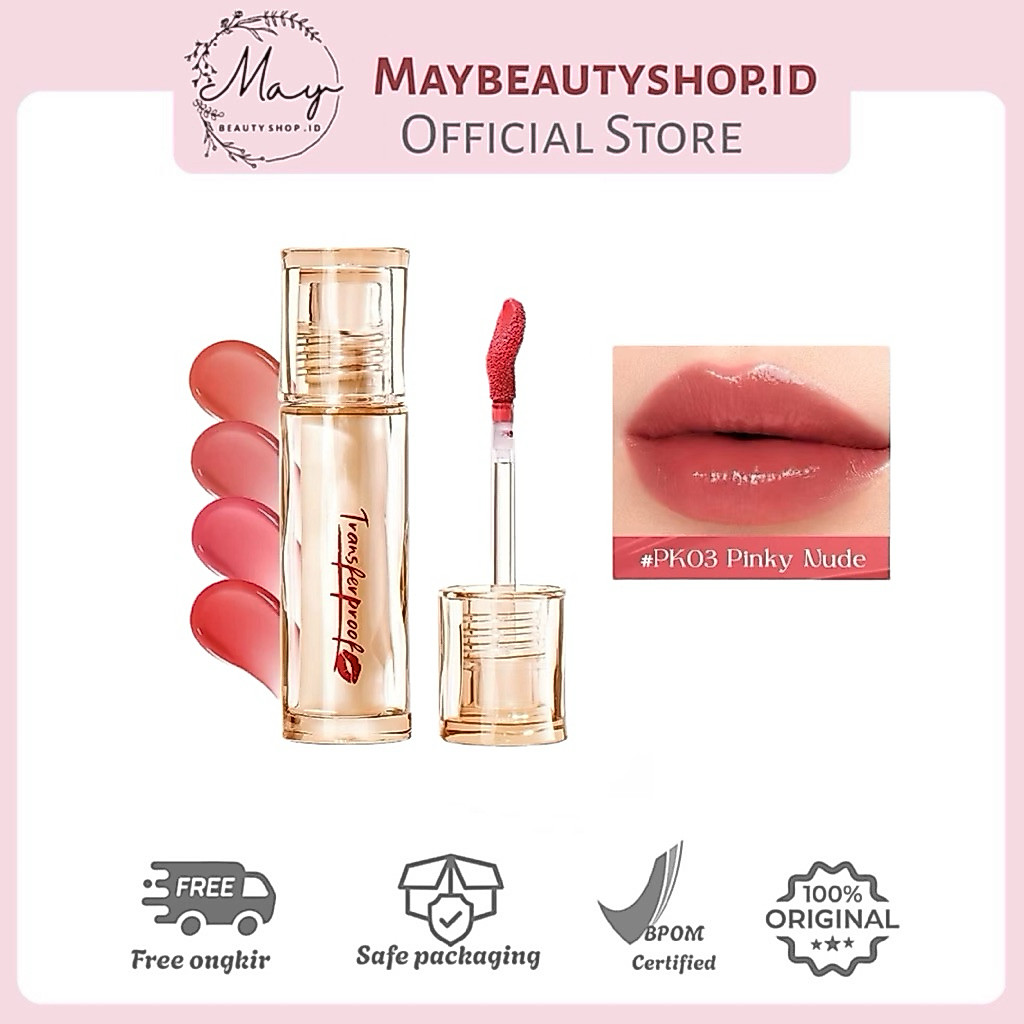 FOCALLURE Transferproof Hero Glazed Liptint