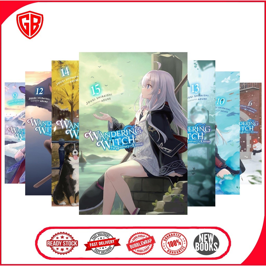 Wandering Witch: The Journey of Elaina, vol.1-16 (Light Novel English)