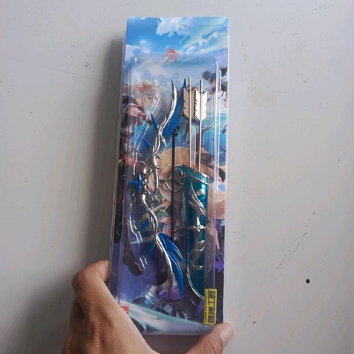 Keychain Busur Panah Senjata Genshin Impact 19 CM | Gantungan Kunci | Pajangan Senjata Anime - A3