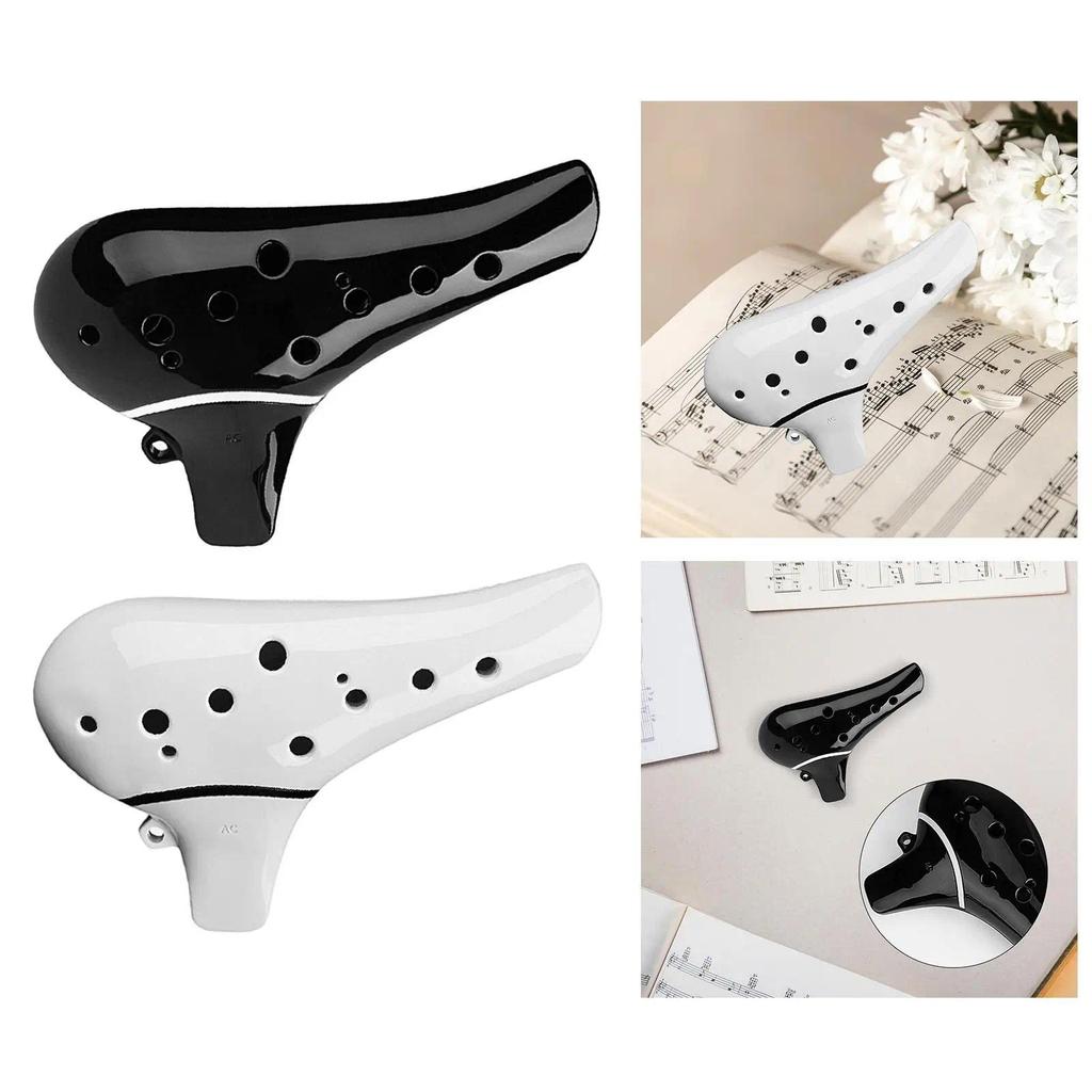 12 Hole Ocarina, Alto C Tuning Ocarina, Tiny Ocarina Instrument Flute for Christmas Festival