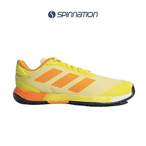 Sepatu Tenis Padel Badminton Pria Adidas Velocity Grand Yellow Men Shoes
