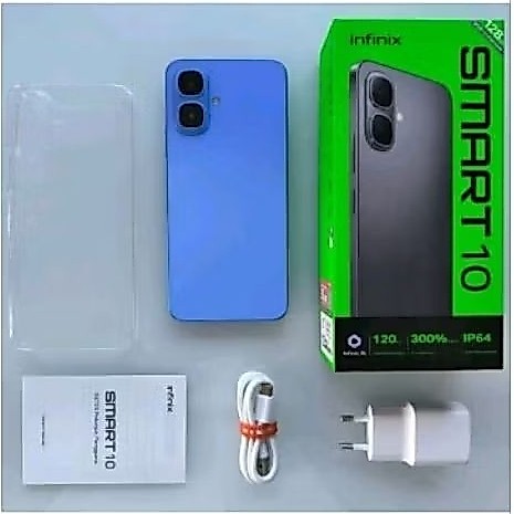 Infinix smart 10 Second 4/128gb fullset