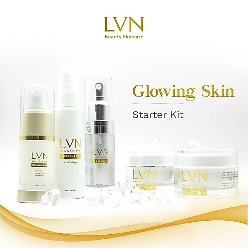 Lvn Skincare Original | Day Cream | Night Cream | Peeling Lotion | Serum | Serum Glowing | Cleansing