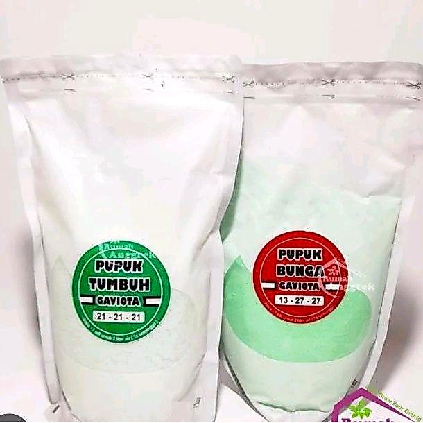 PUPUK GAVIOTA PERTUMBUHAN+ Paket Pupuk Tanaman untuk Pertumbuhan dan Pembungaan PERTUMBUHAN+ GAVIOTA