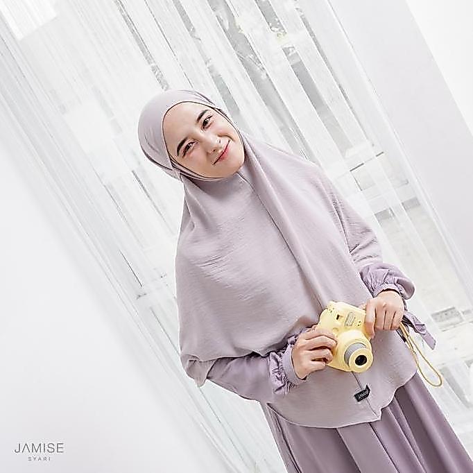Veil- New- Nova Bergo Crinkle | Jilbab Instan Syari Airflow By Jamise